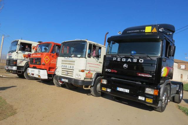 De un vistazo la evolución de las dos marcas nacionales de camiones: Pegaso y Barreiros.